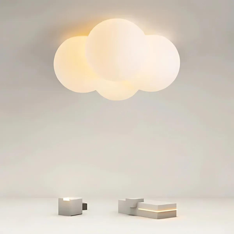 Modern Ceiling Light Fixture – Stylish Cloud Design for Home and Office