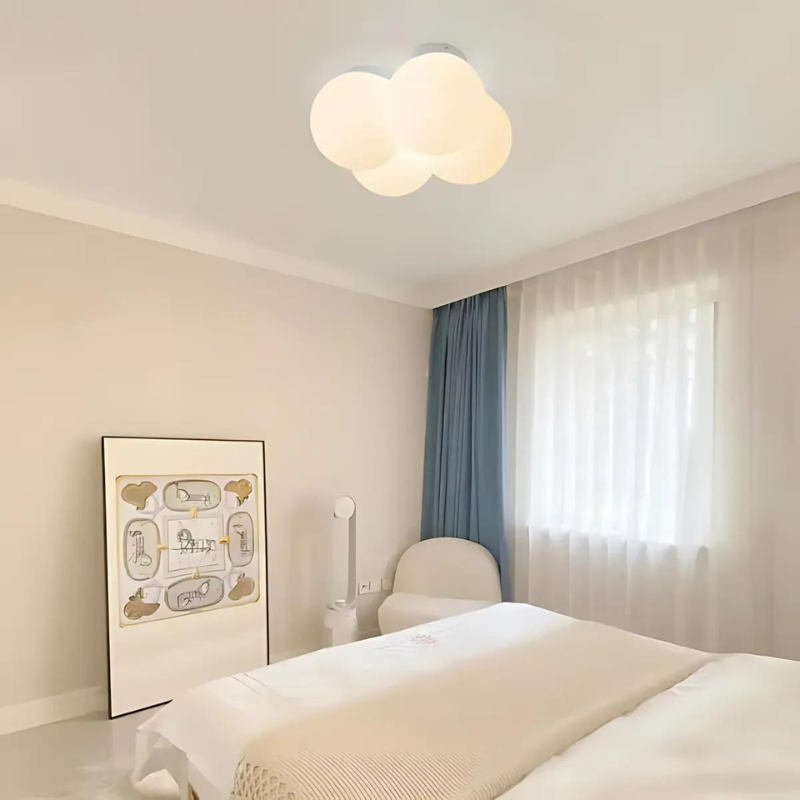 Modern Ceiling Light Fixture – Stylish Cloud Design for Home and Office