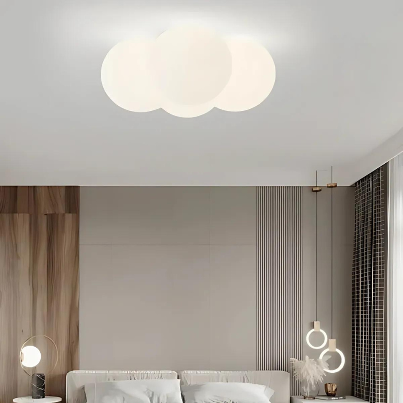 Modern Ceiling Light Fixture – Stylish Cloud Design for Home and Office