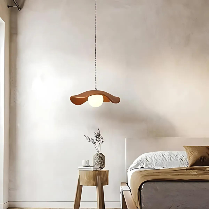 Pendant Light Fixture – Wabi Sabi Metal Design for Dining Room Decor