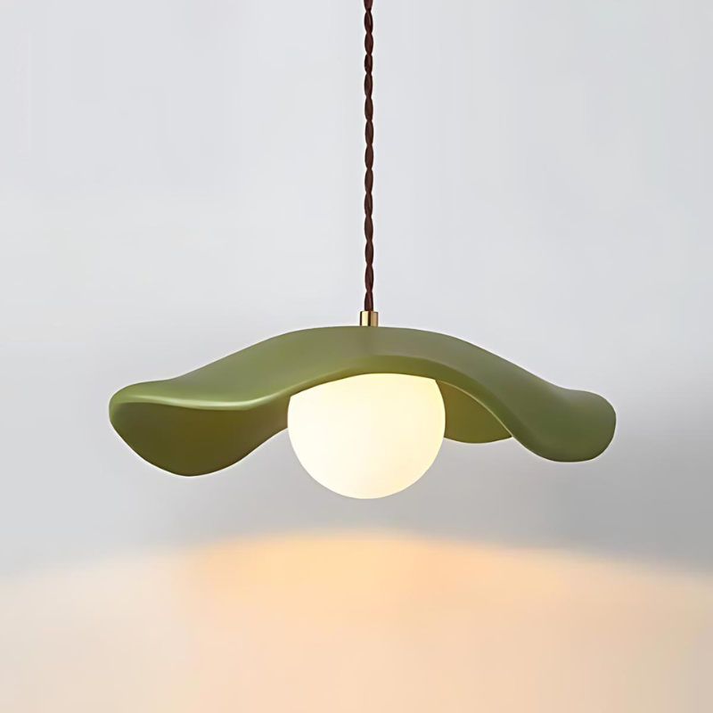 Pendant Light Fixture – Wabi Sabi Metal Design for Dining Room Decor