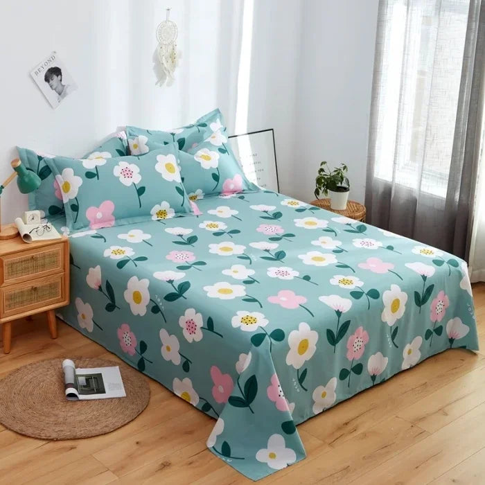 Comfortable Cotton Bed Sheets – Stylish Printed Bedding for Home Decor
