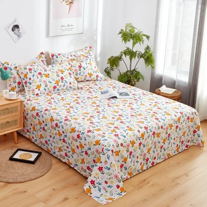 Comfortable Cotton Bed Sheets – Stylish Printed Bedding for Home Decor