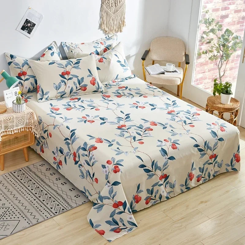 Comfortable Cotton Bed Sheets – Stylish Printed Bedding for Home Decor