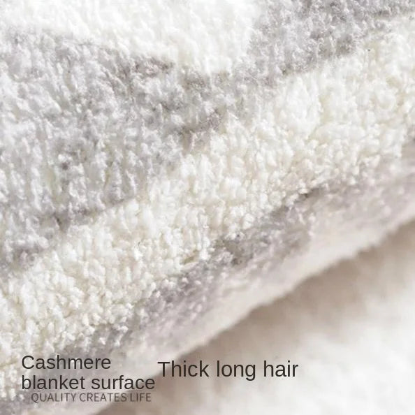 Soft Non-Slip Area Rug – High-Pile Cozy Carpet for Bedrooms and Living Rooms