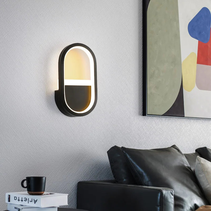 LED Wall Light Modern Design – Iron Decorative Fixture for Home Office