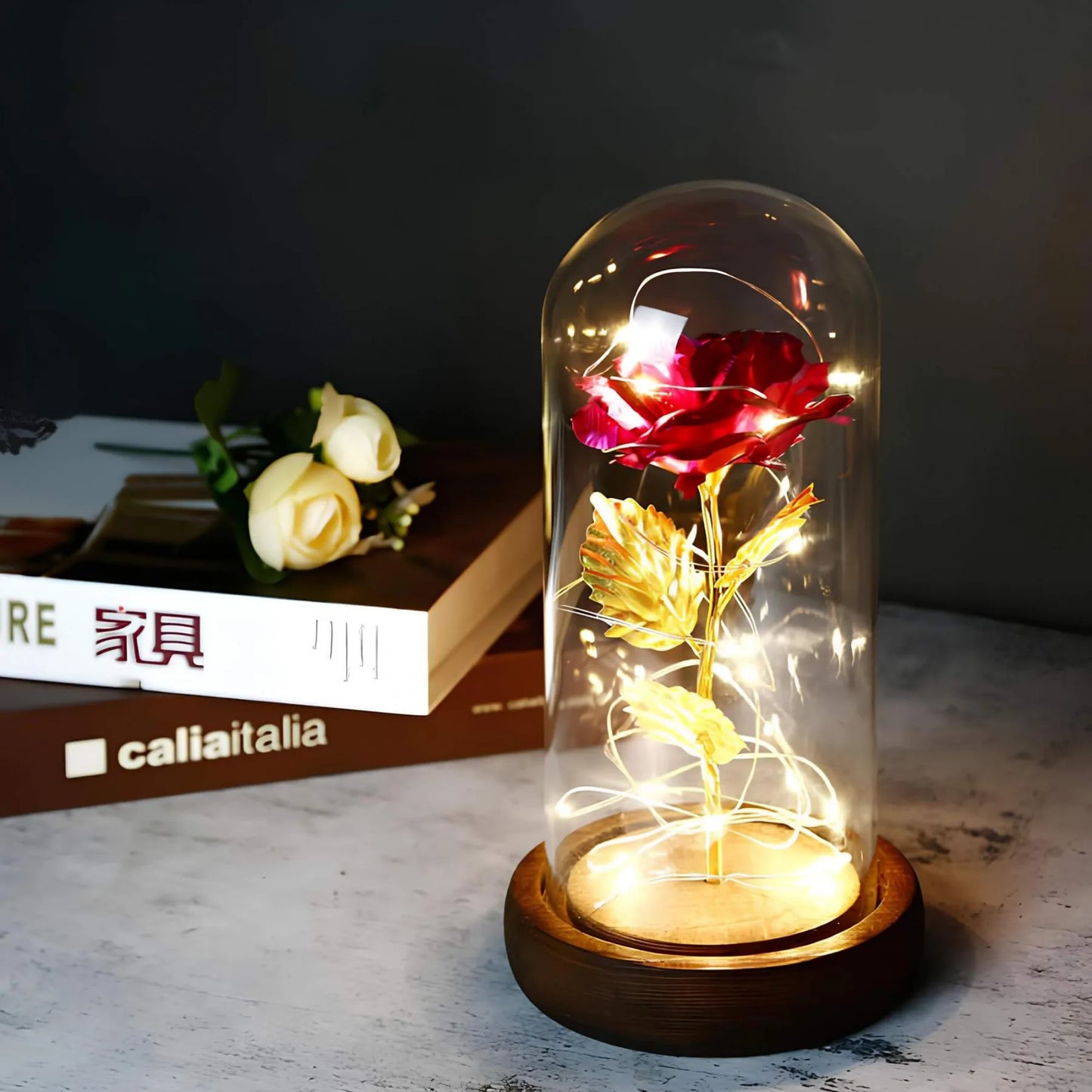 LED Table Lamp – Stylish Ambient Lighting for Home Decor and Romance
