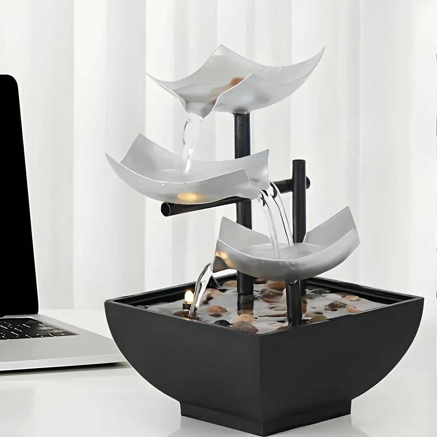 Elegant Table Lamp – Soothing Atmosphere Light for Home Office Decor