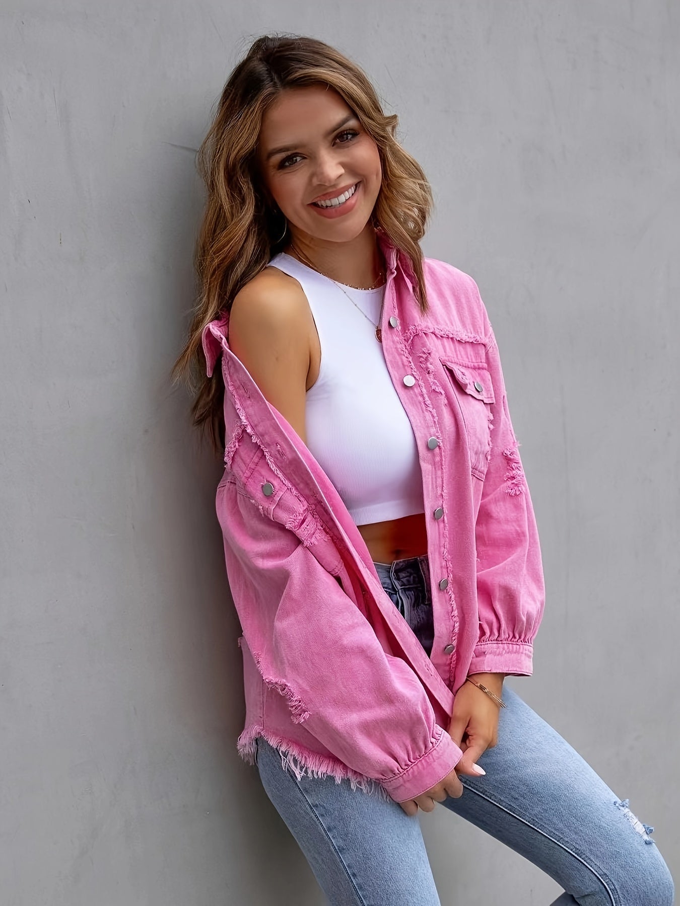 Denim Jacket Women – Stylish Dreamy Design for Casual Wear