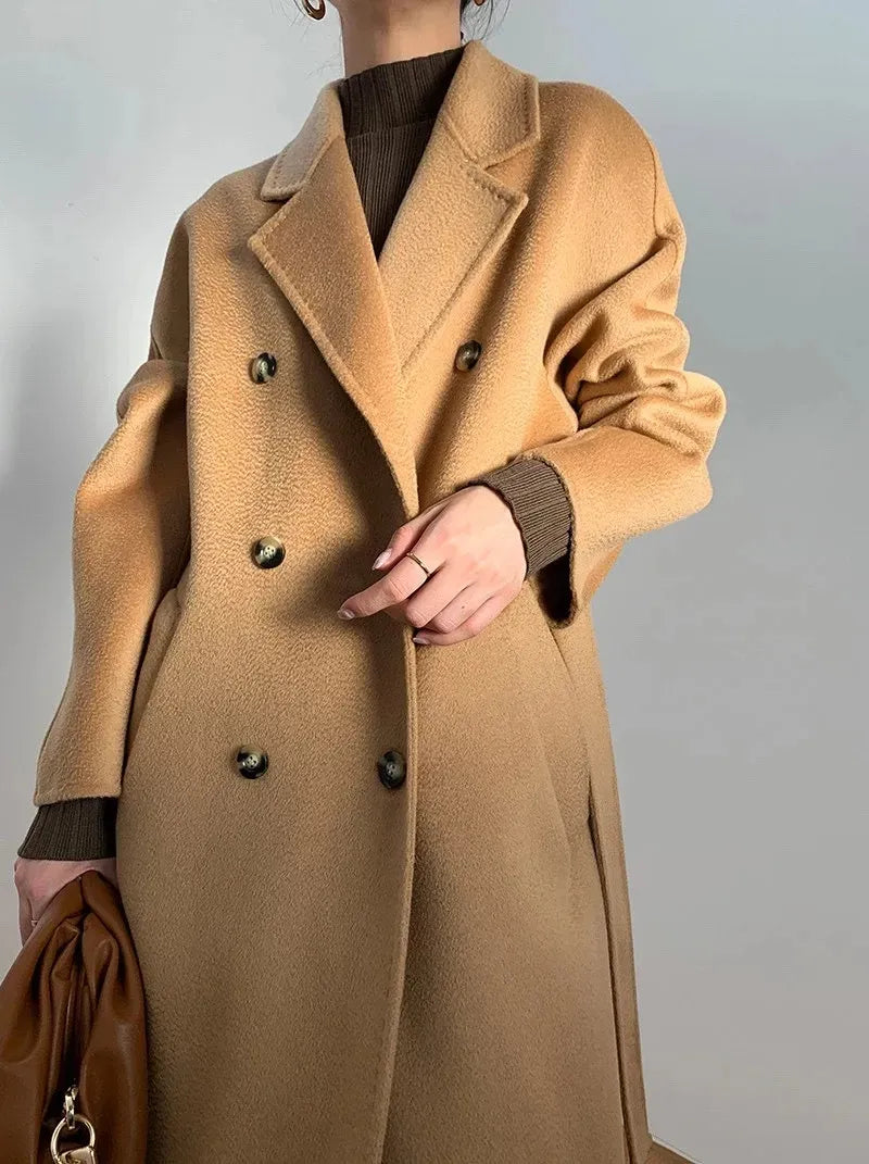 Wool Coat for Women – Elegant Warm Outerwear for Winter