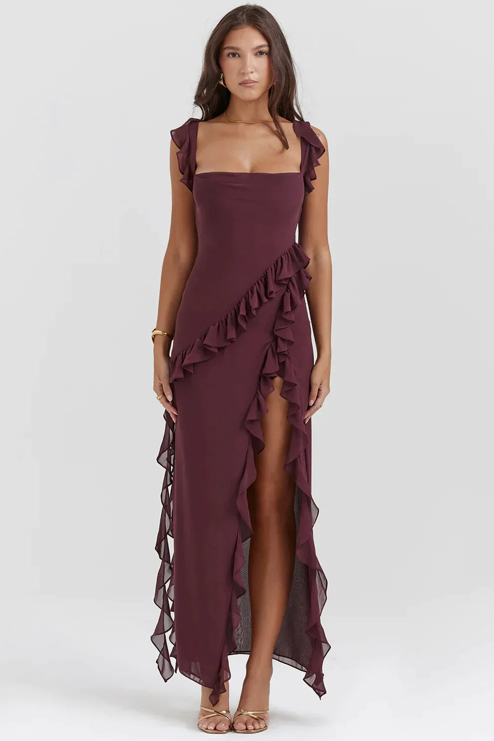 Elegant Maxi Dress – Flowing Evening Gown for Special Occasions