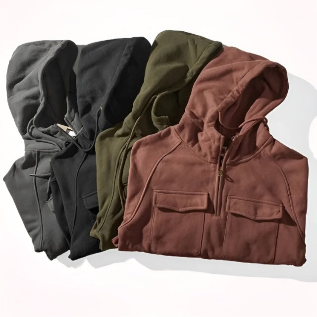 Winter Hoodie for Men – Stylish Warm Sweatshirt with Pockets