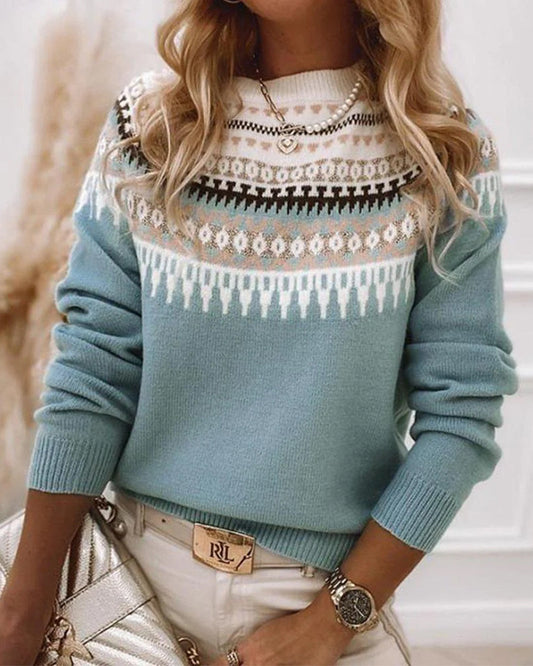 Knitted Sweater Women – Cozy Knit Pullover for Fall Fashion