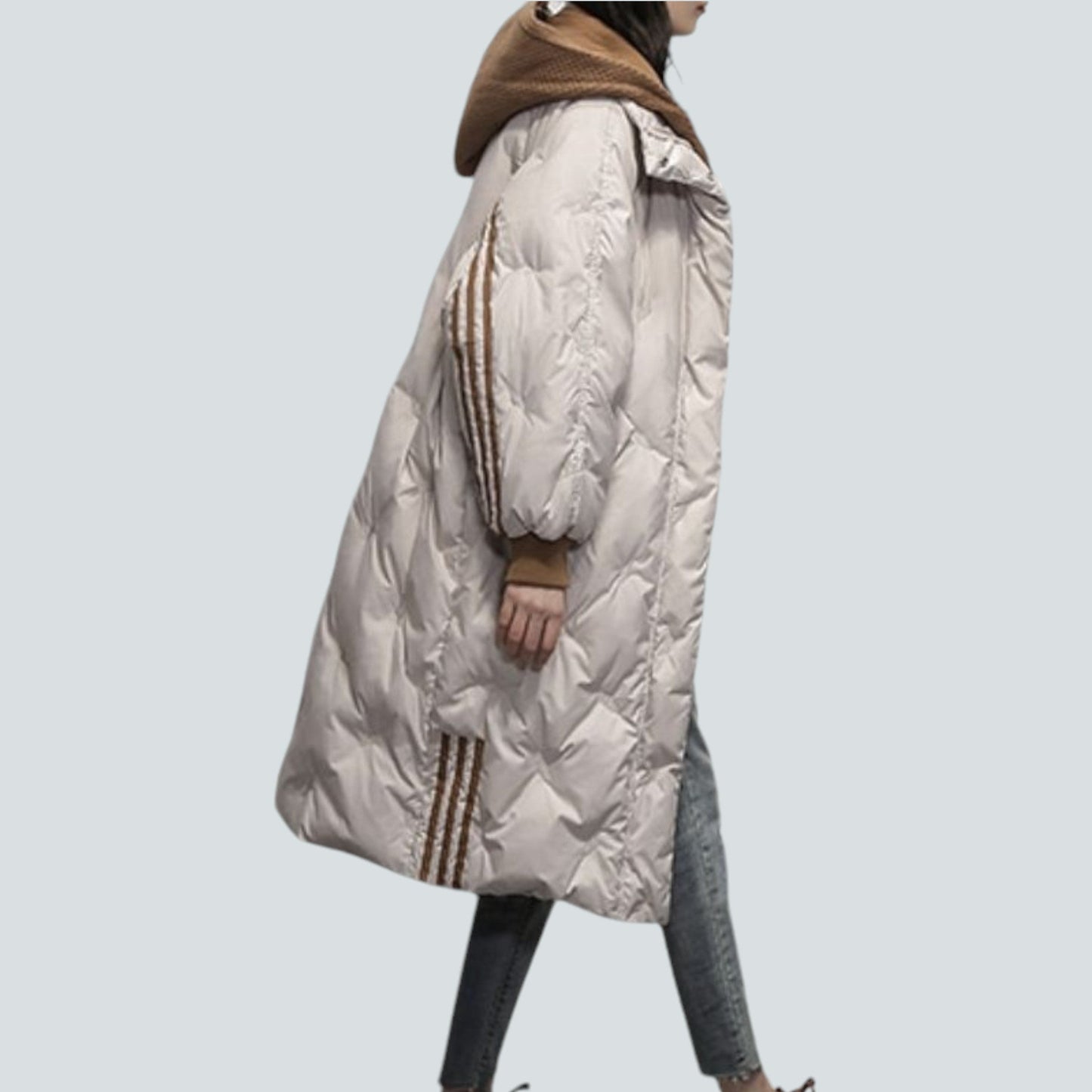 Long Padded Jacket Women – Warm Winter Coat Stylish Design