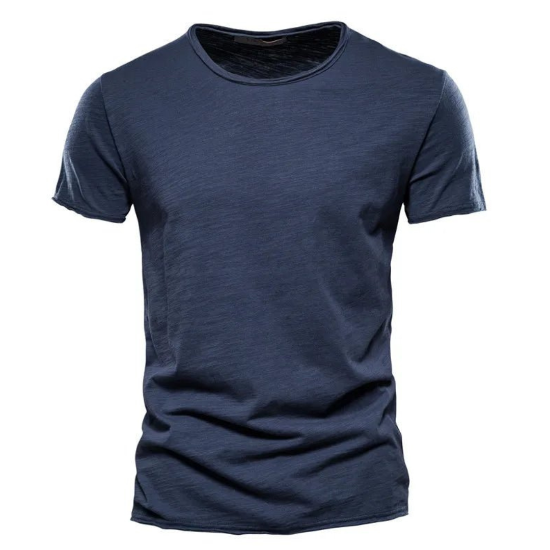 Classic T-shirt for Men – Soft Cotton Casual Tee