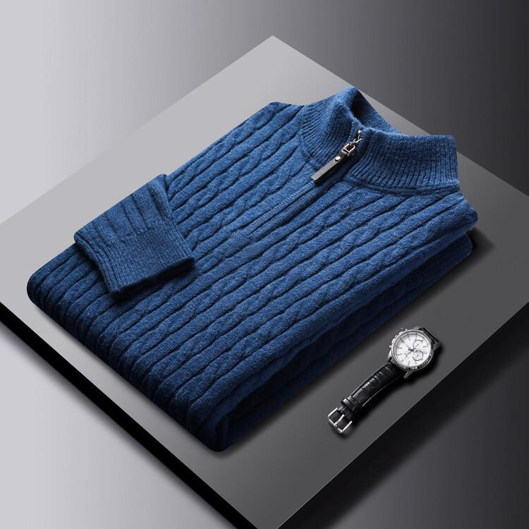 Half-Zip Sweater Men – Stylish Pullover for Modern Casual Wear