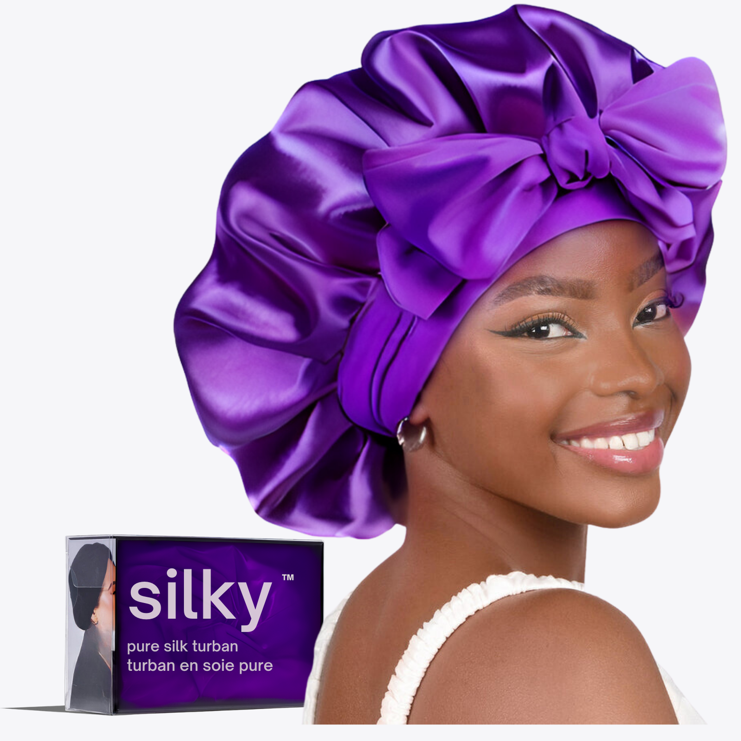 Silk Sleep Cap – Luxurious Nighttime Hair Protection for All Hair Types