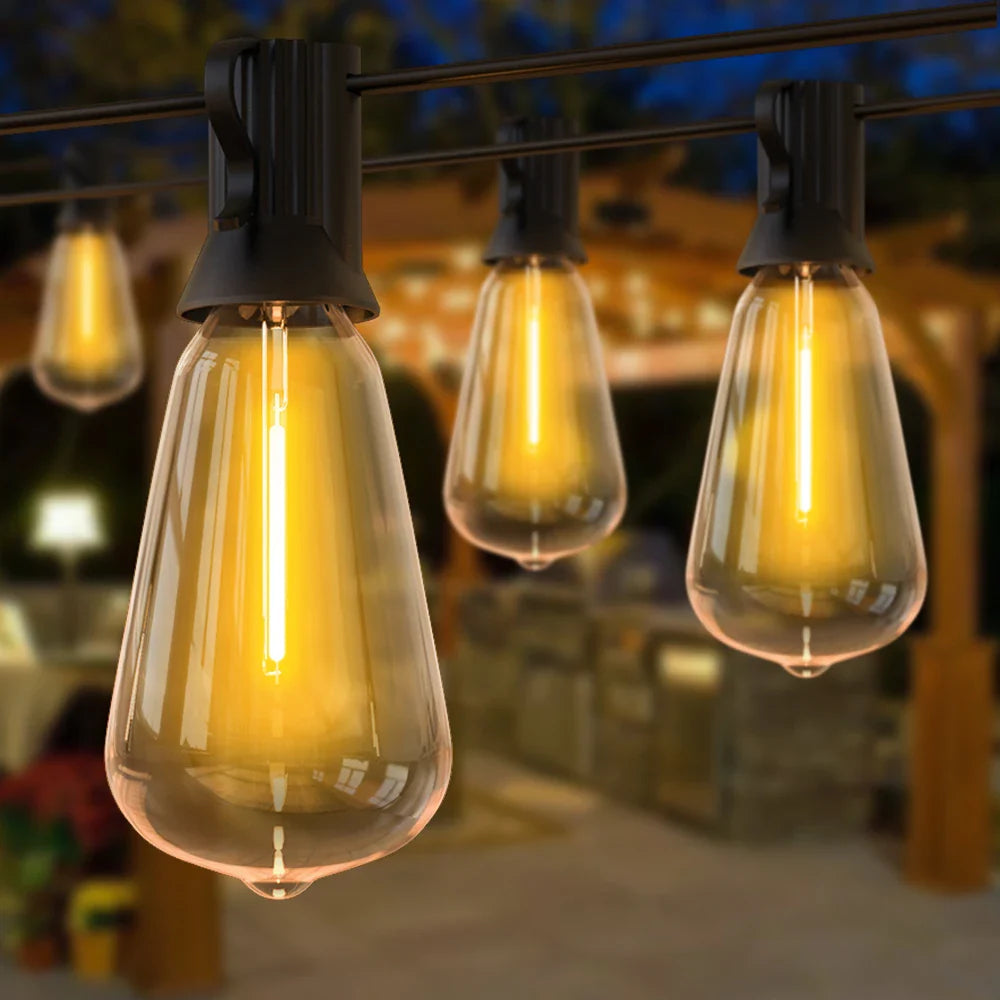 Waterproof LED Fairy Lights – 33ft String Lights for Indoor Outdoor Decor
