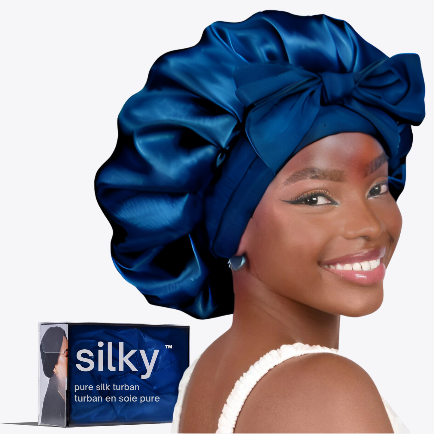 Silk Sleep Cap – Luxurious Nighttime Hair Protection for All Hair Types