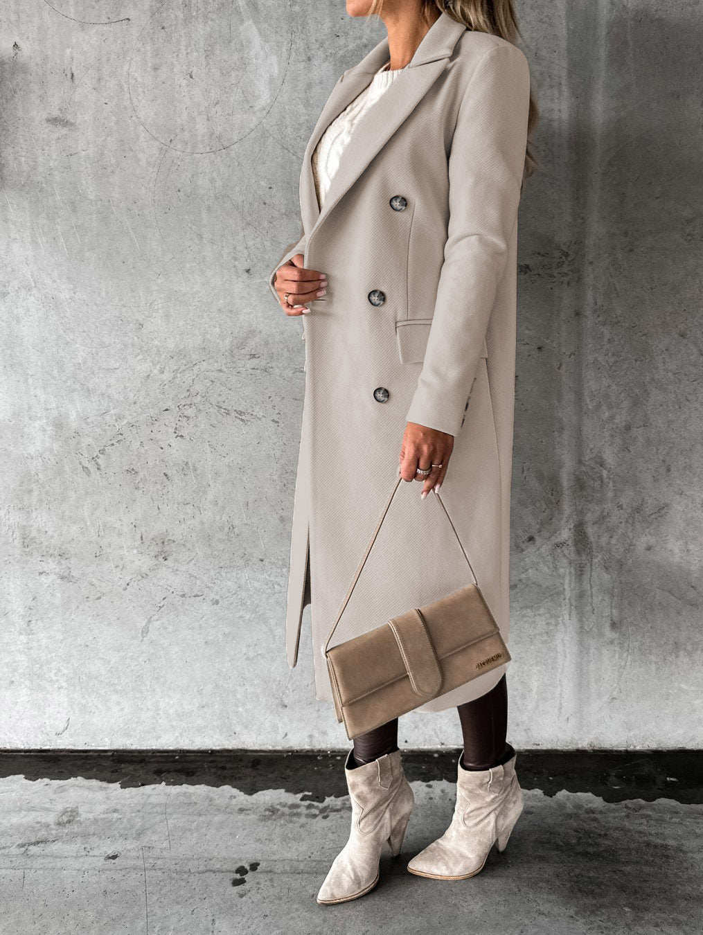 Winter Trench Coat Women – Stylish Warm Long Outerwear for Cold Weather