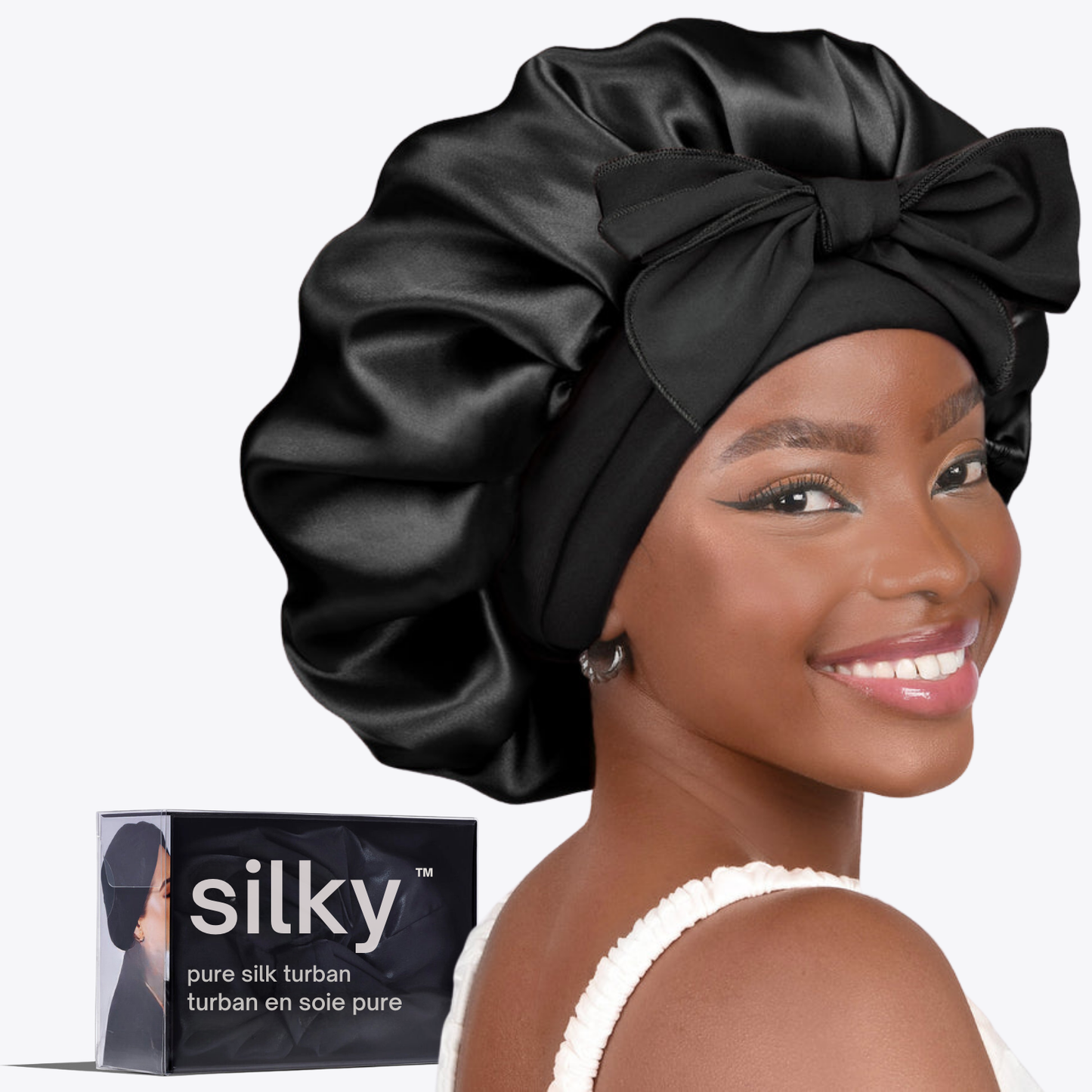 Silk Sleep Cap – Luxurious Nighttime Hair Protection for All Hair Types