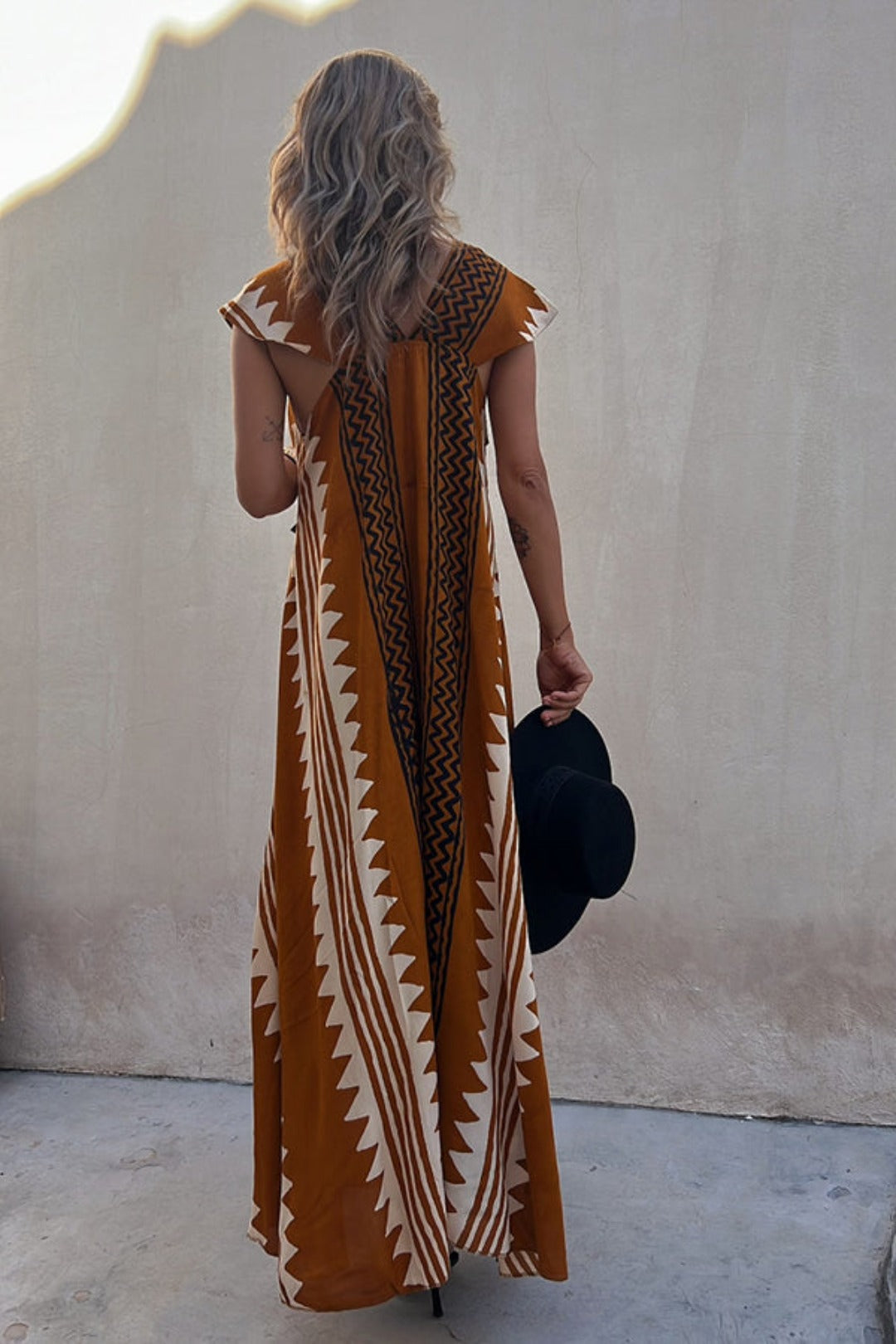 Aztec Dress – Boho Chic Maxi Dress for Women