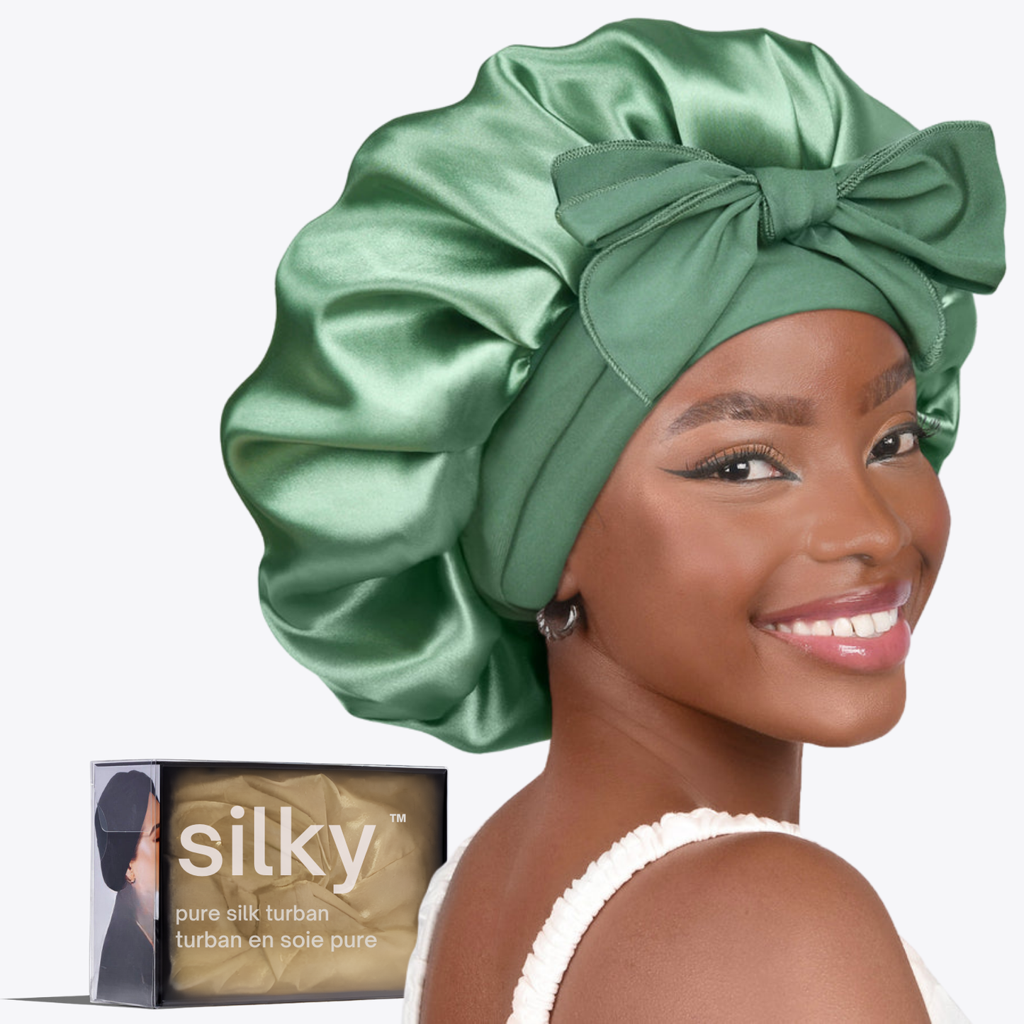 Silk Sleep Cap – Luxurious Nighttime Hair Protection for All Hair Types