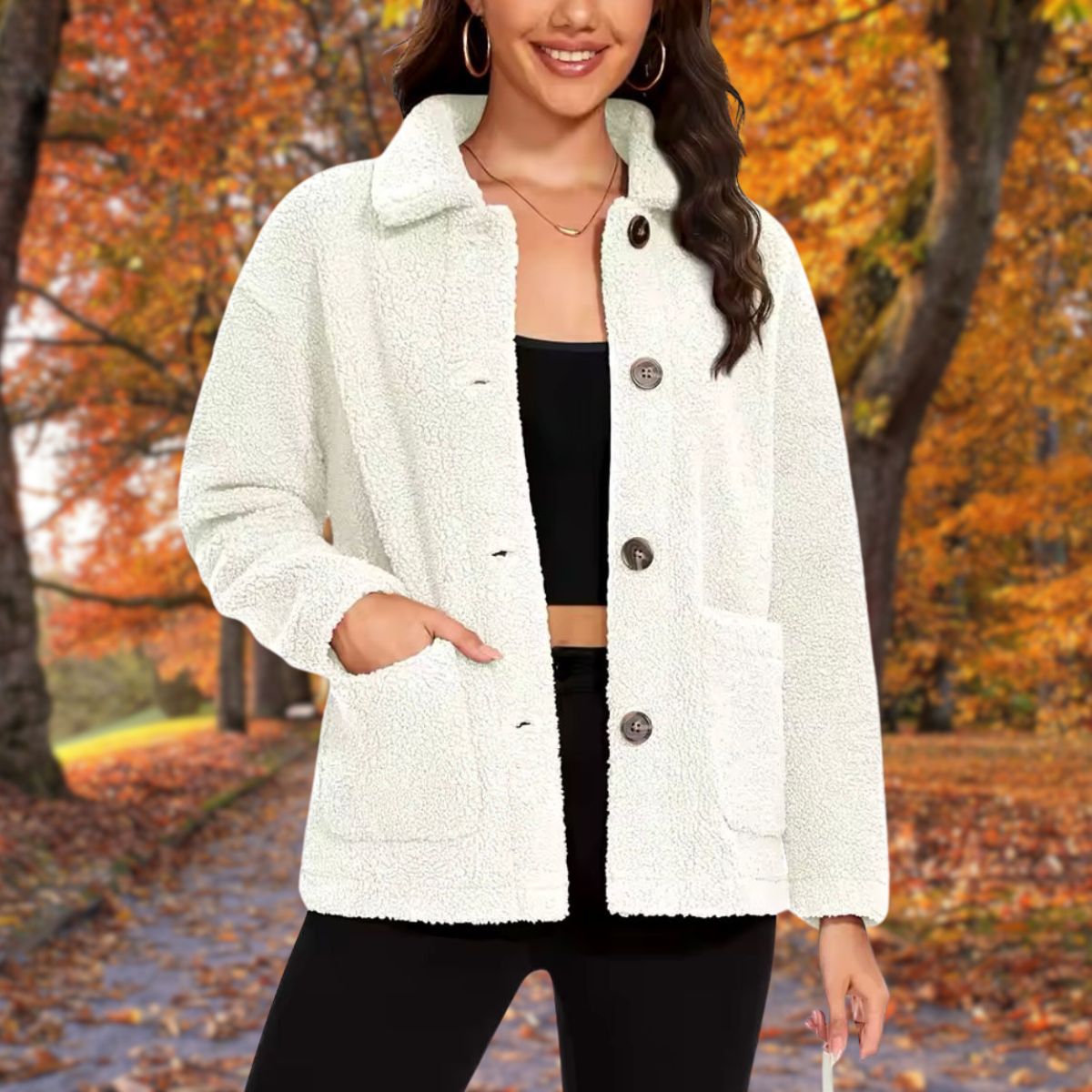 Warm Jacket for Women – Stylish Winter Coat with Soft Fabric