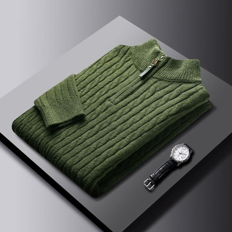 Half-Zip Sweater Men – Stylish Pullover for Modern Casual Wear