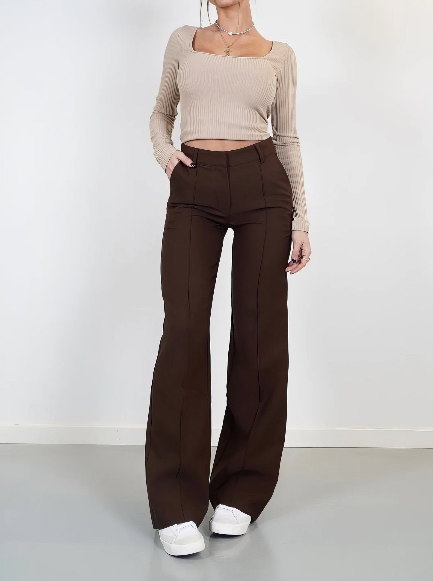 Wide Leg Pants Women – Chic High-Waisted Trousers for Casual and Formal Wear