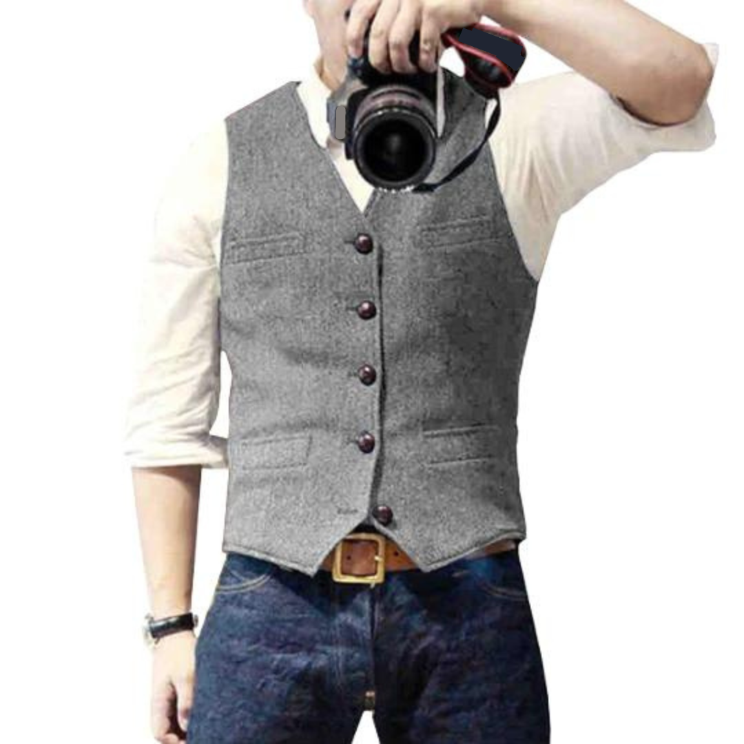 Men's Waistcoat – Elegant Tailored Vest for Formal Occasions