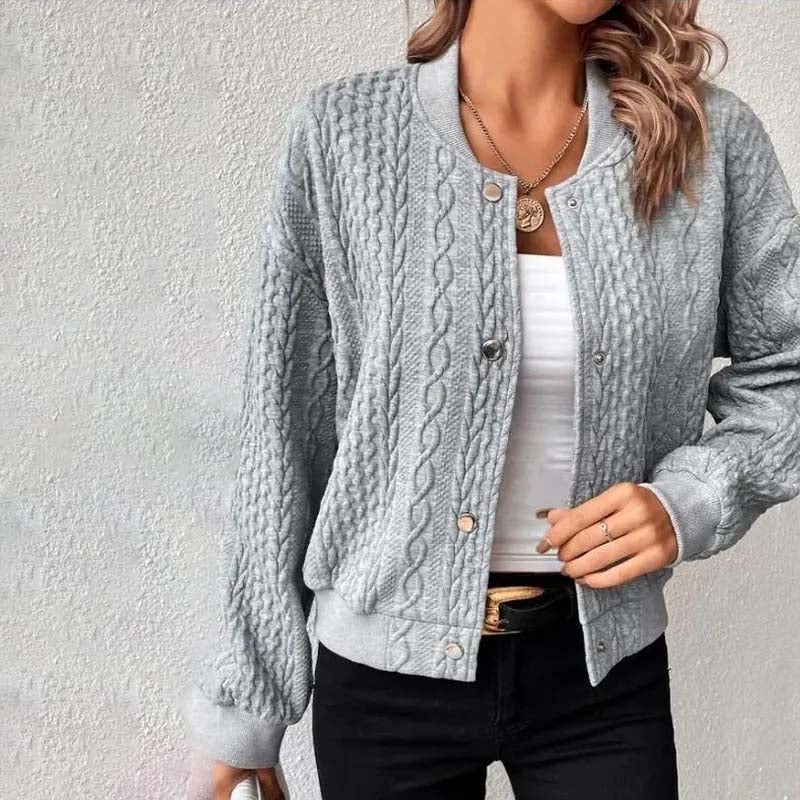 Knitted Jacket Women – Cozy Cardigan for Casual Wear