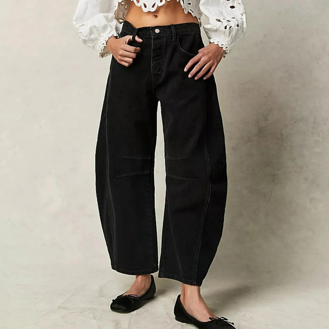 Wide Leg Jeans for Women – Comfortable High-Waisted Denim Trousers