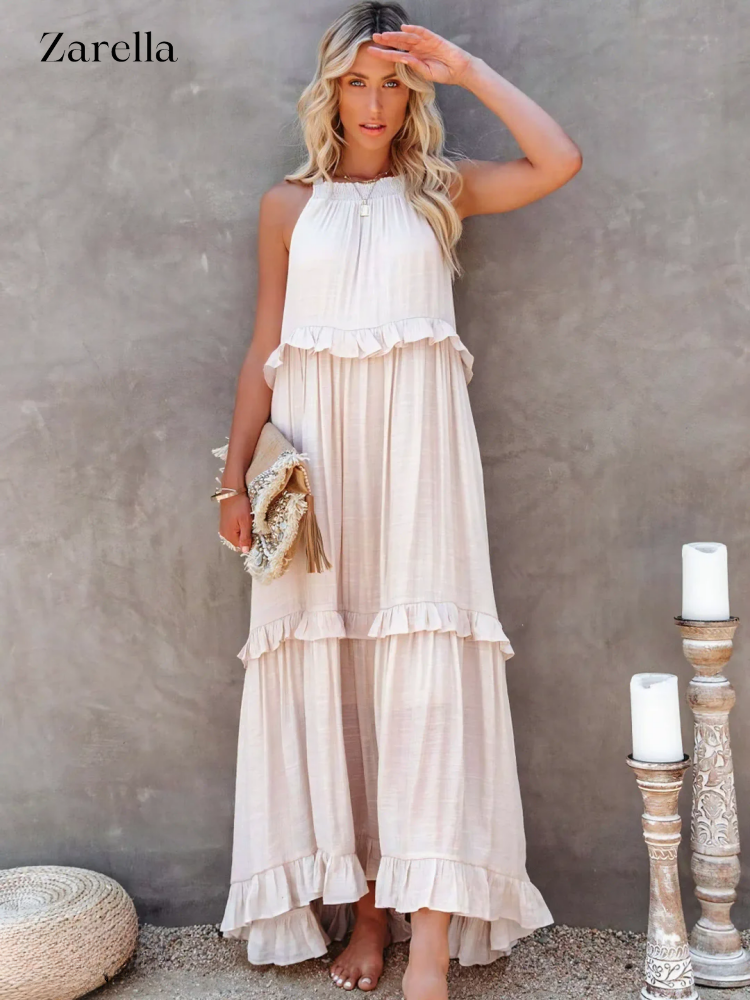 Maxi Dress Women – Casual Loose Long Dress for Summer