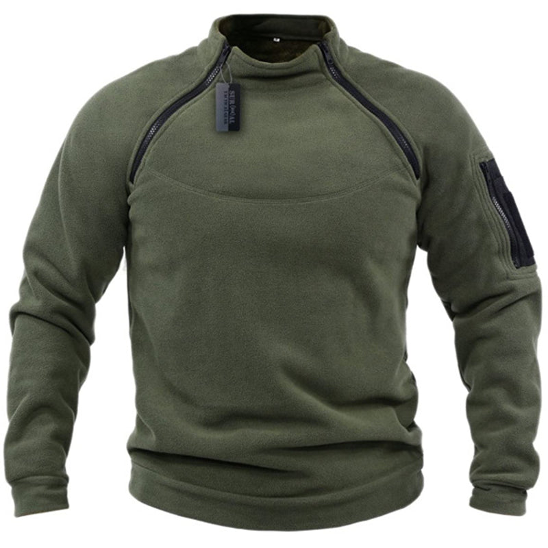 Military Fleece Pullover – Warm Stylish Outdoor Sweatshirt