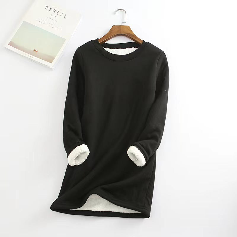 Warm Winter Sweater Women – Cozy Long Knit Pullover for Cold Weather