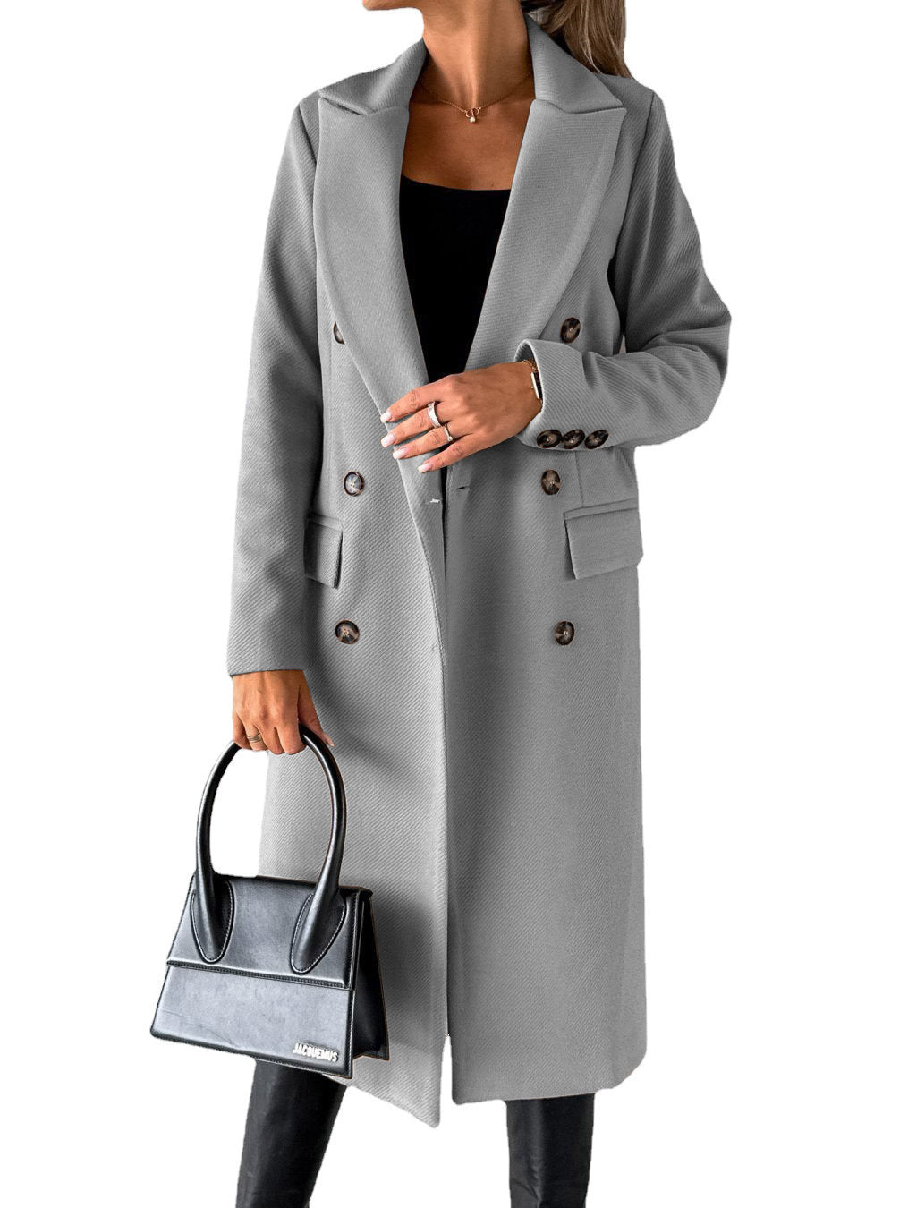 Winter Trench Coat Women – Stylish Warm Long Outerwear for Cold Weather