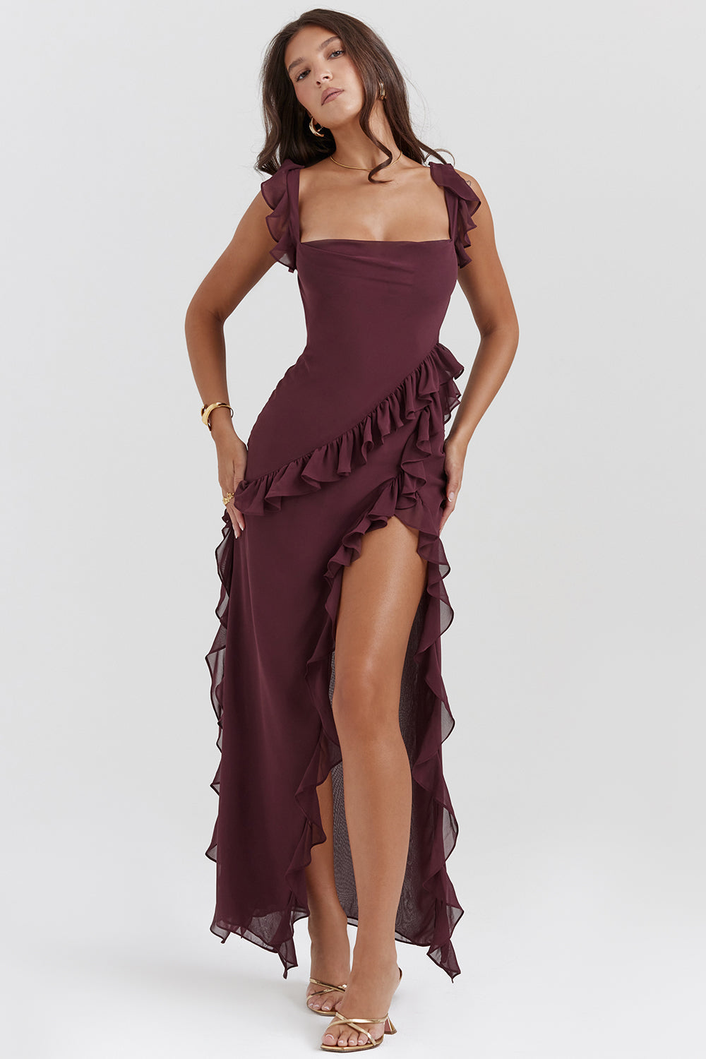 Elegant Maxi Dress – Flowing Evening Gown for Special Occasions