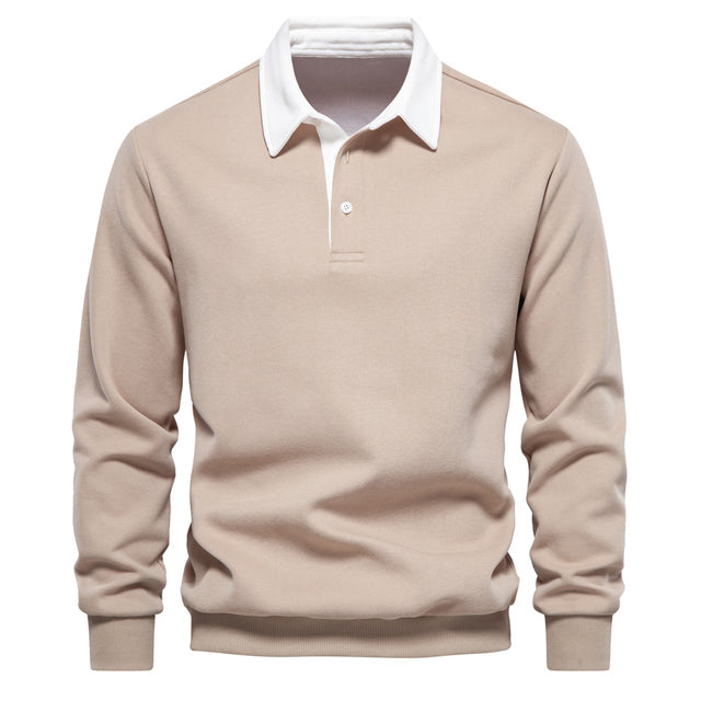 Polo Sweater for Men – Stylish Knitwear in Soft Fabric