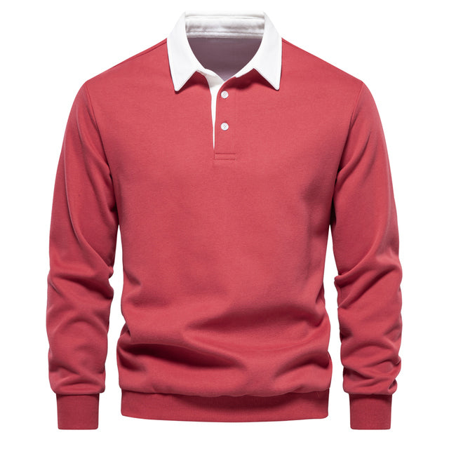 Polo Sweater for Men – Stylish Knitwear in Soft Fabric