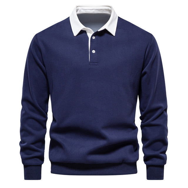 Polo Sweater for Men – Stylish Knitwear in Soft Fabric