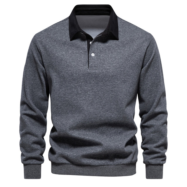 Polo Sweater for Men – Stylish Knitwear in Soft Fabric