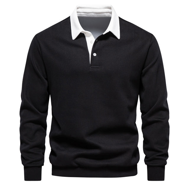 Polo Sweater for Men – Stylish Knitwear in Soft Fabric