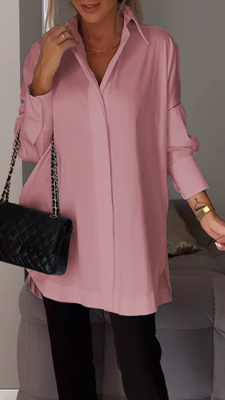 Plus Size Chiffon Blouse – Chic Lightweight Top for Women