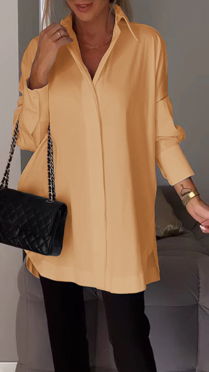 Plus Size Chiffon Blouse – Chic Lightweight Top for Women