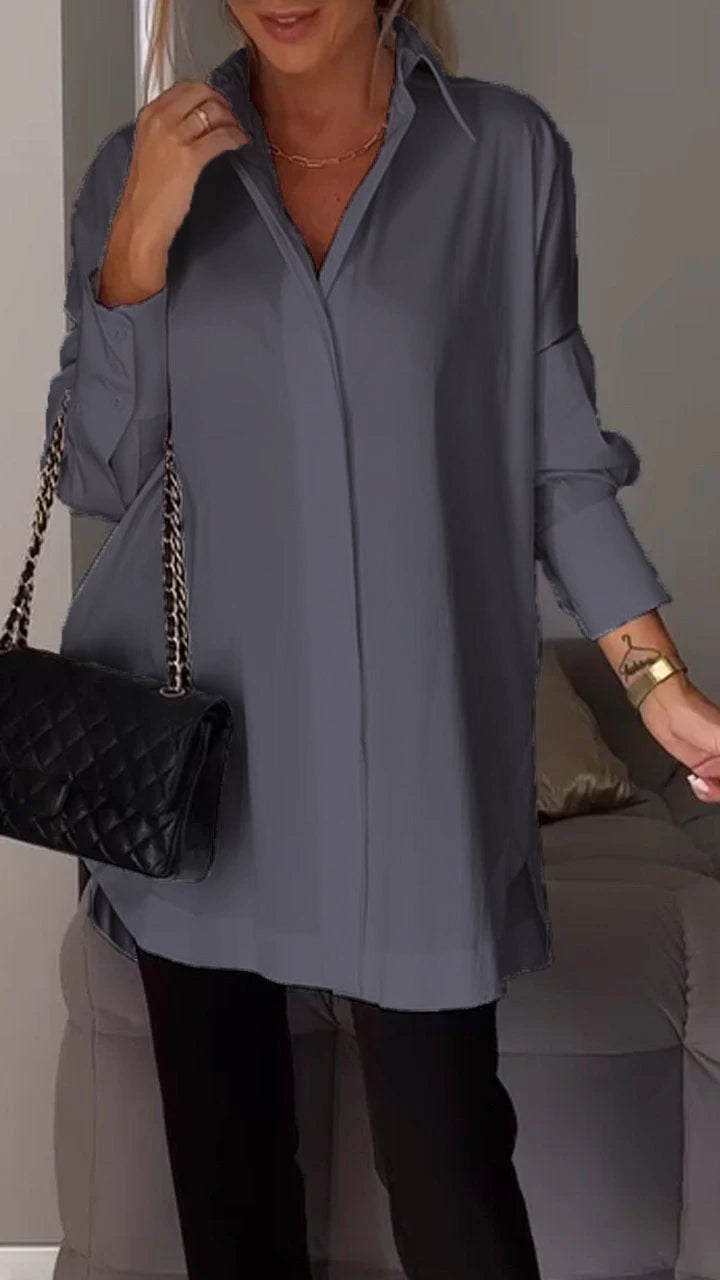 Plus Size Chiffon Blouse – Chic Lightweight Top for Women