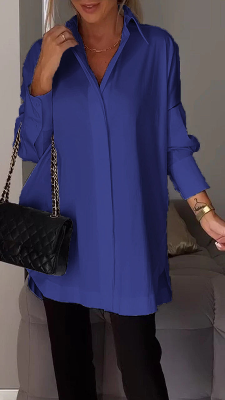 Plus Size Chiffon Blouse – Chic Lightweight Top for Women