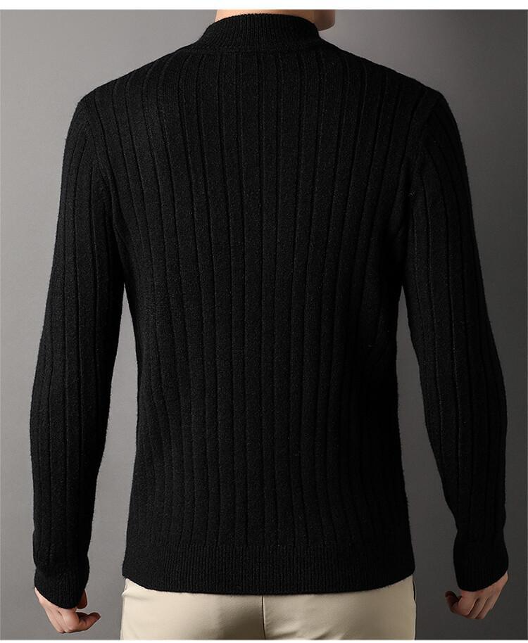 Half-Zip Sweater Men – Stylish Pullover for Modern Casual Wear