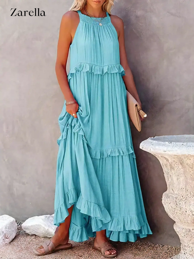 Maxi Dress Women – Casual Loose Long Dress for Summer