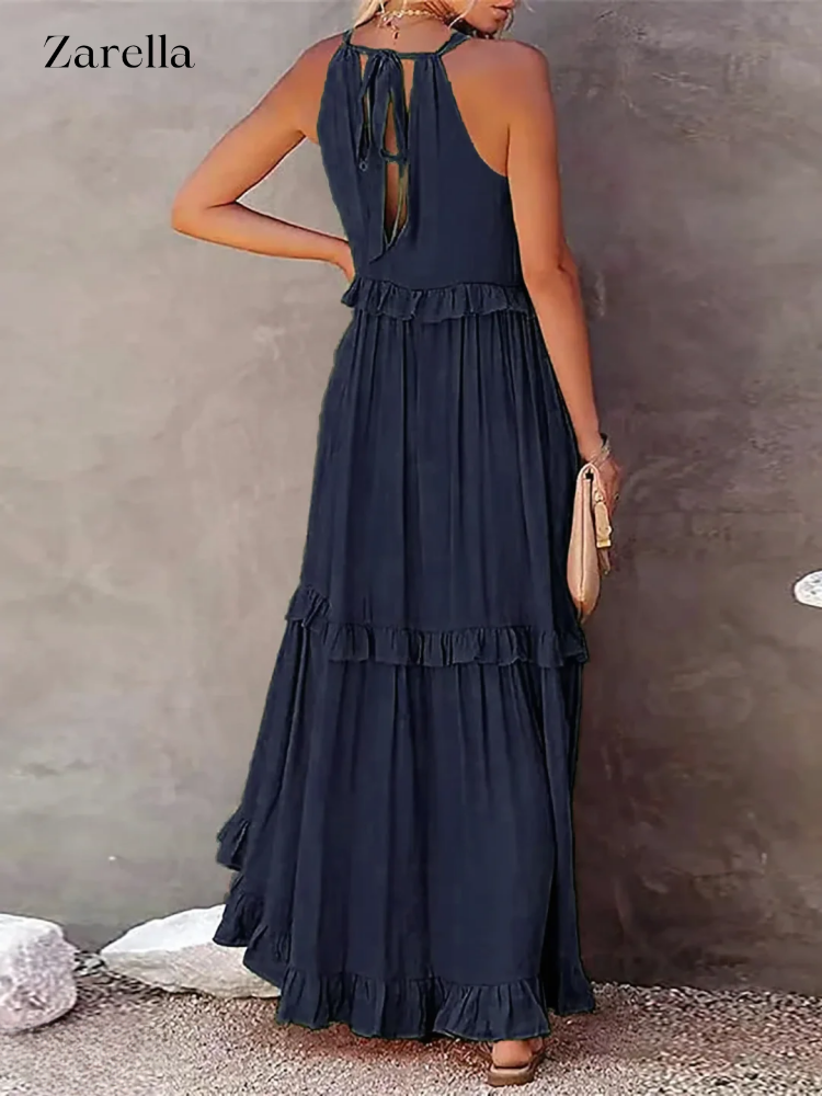 Maxi Dress Women – Casual Loose Long Dress for Summer